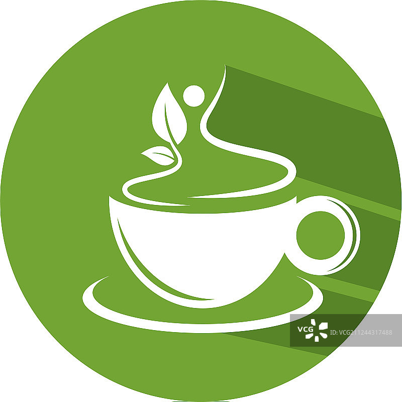 绿茶标志图片素材