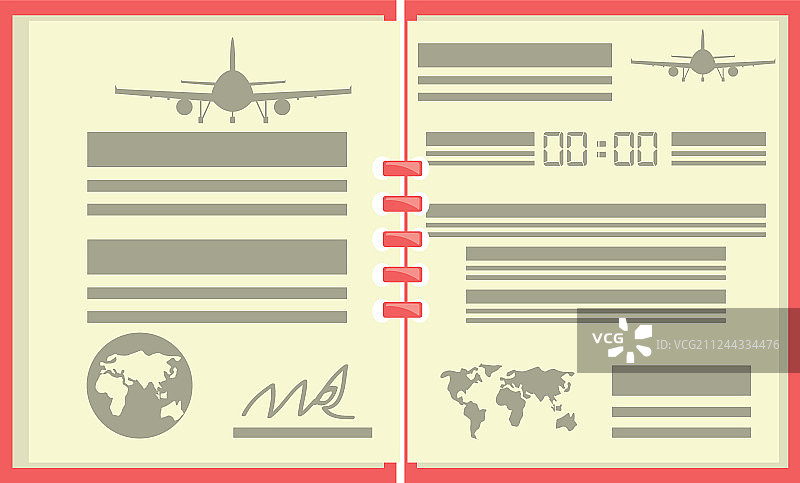 飞行日志图片素材
