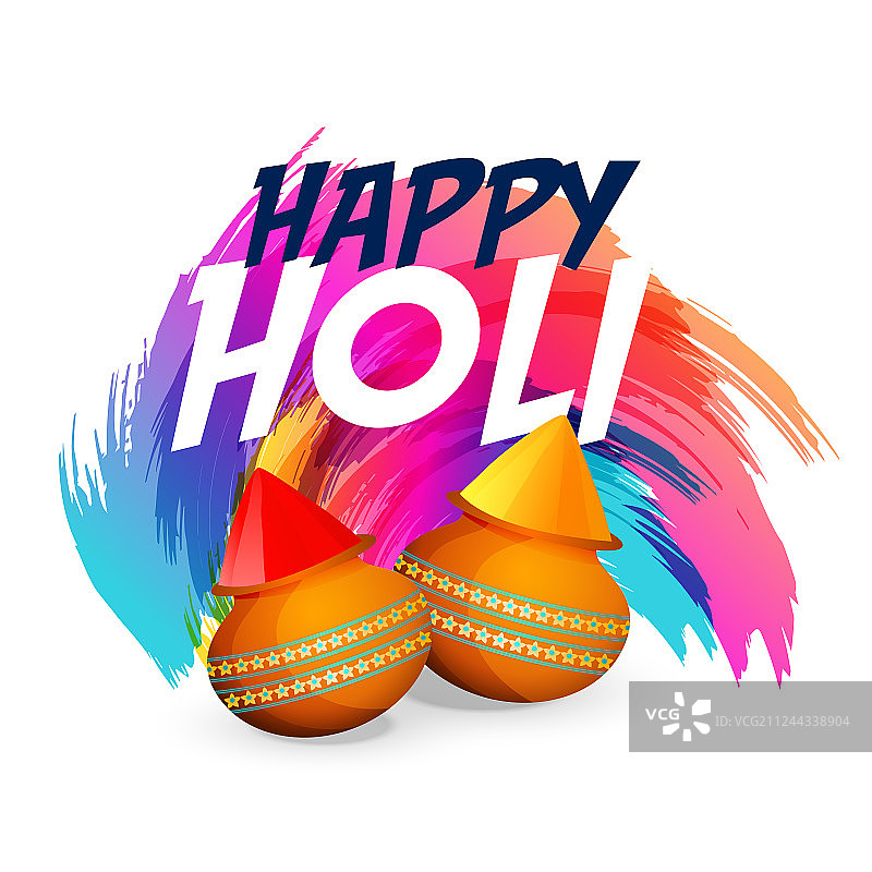 洒红节色彩与背景图片素材