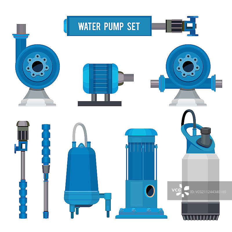 工业机械电子水泵图片素材