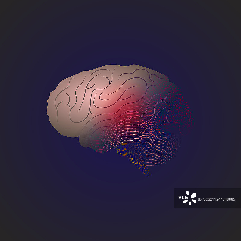 从点到X射线的过渡效果图片素材