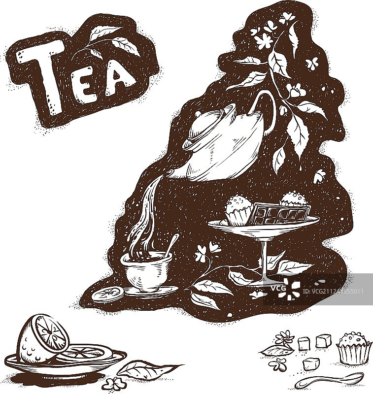 茶水壶图片素材