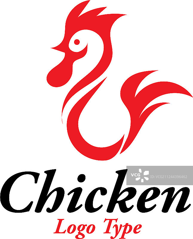 鸡肉标志设计图片素材