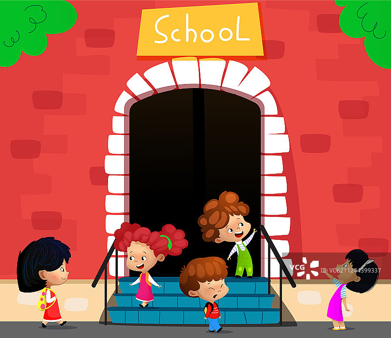 学生们图片素材