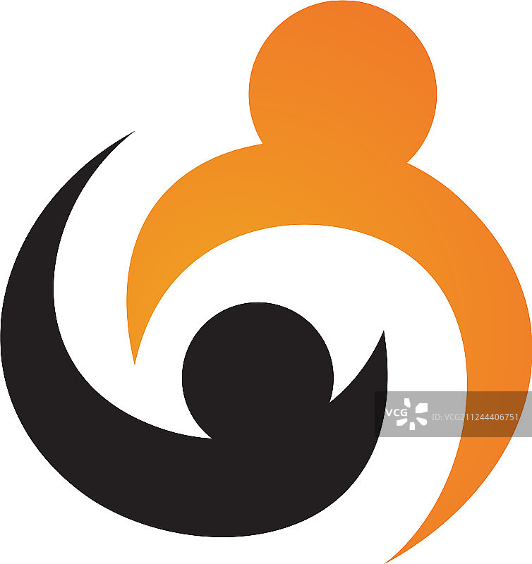 采用和社区护理标志模板图片素材