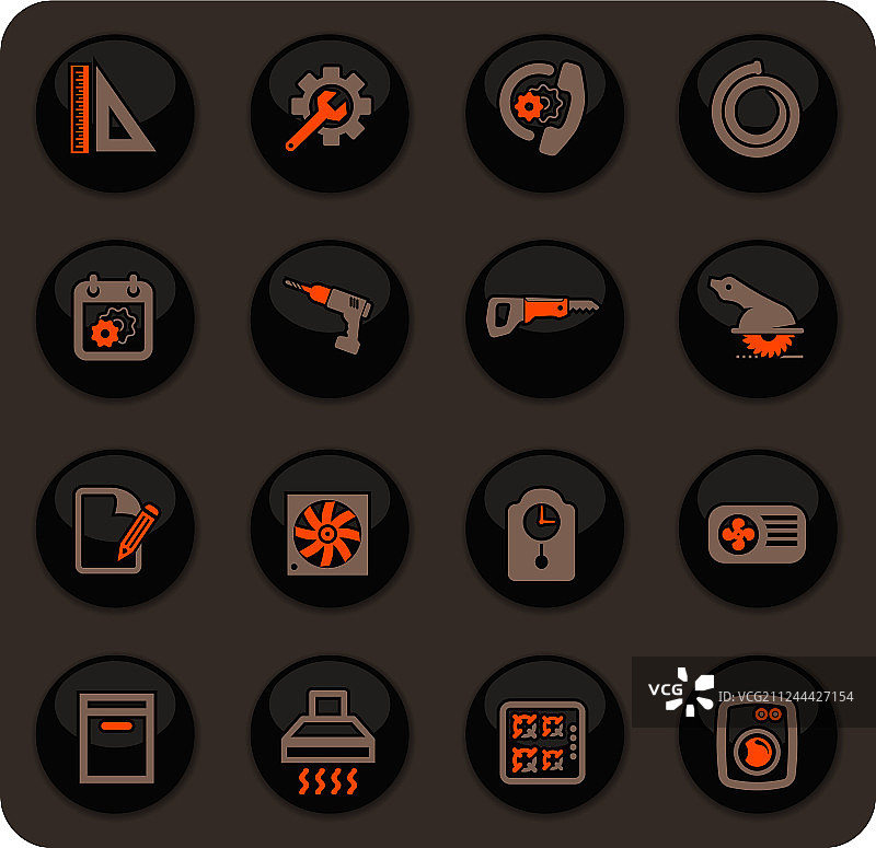 电子产品维修图标合集图片素材