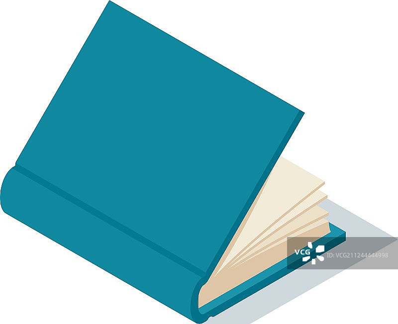 2.5D书本图标图片素材