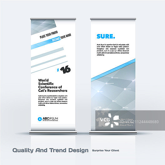 抽象业务集现代卷起来图片素材