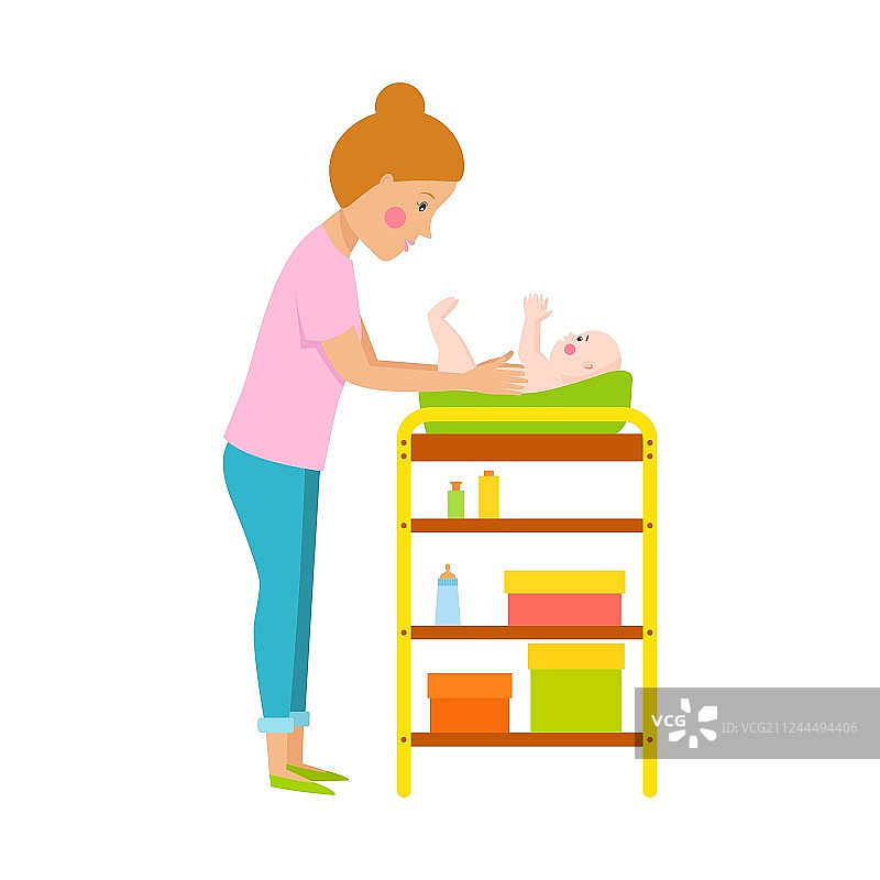 年轻的母亲形象图片素材