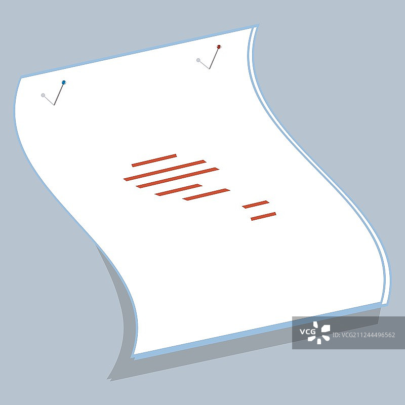 回形针单色图标集图片素材