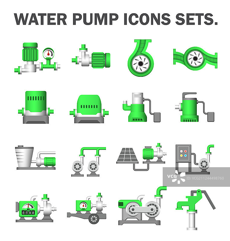 水泵站图片素材