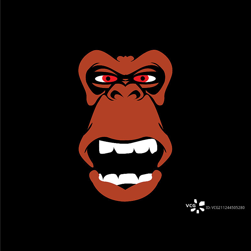猩猩体育吉祥物形象图片素材
