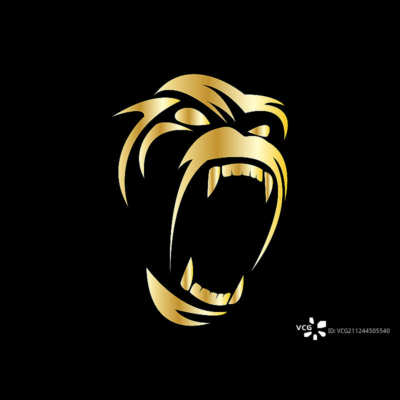 猩猩体育吉祥物形象图片素材