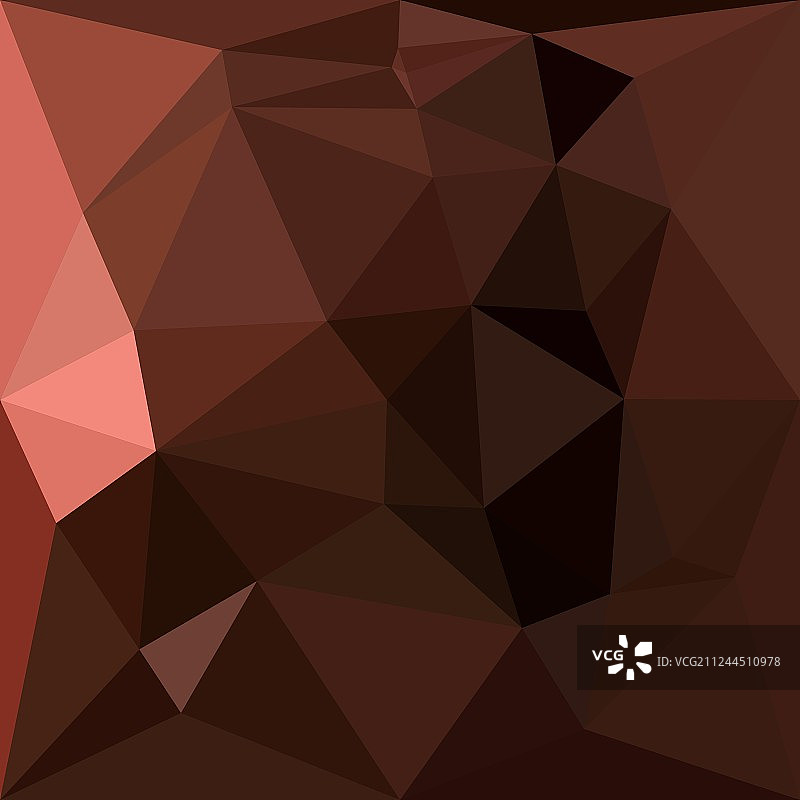 棕色抽象低多边形背景图片素材