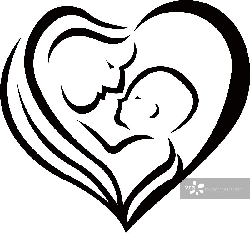 母乳喂养标志图片素材