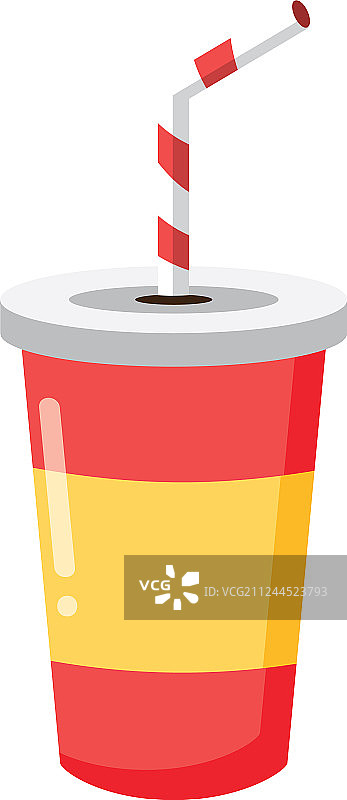 一次性苏打杯图片素材