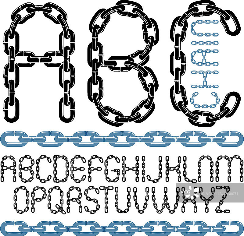 海报潮流手写字体图片素材