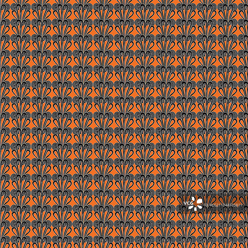 亚洲风几何无缝图案图片素材