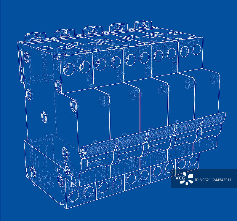 自动断路器概念图片素材
