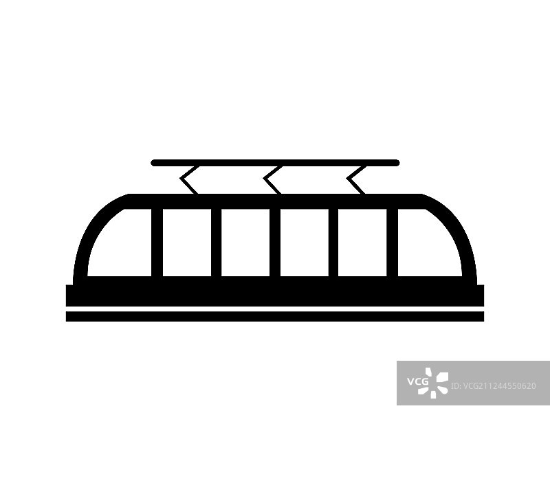 有轨电车图标图片素材