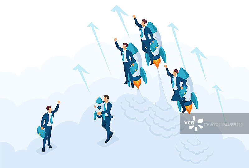 2.5D领导力竞赛图片素材