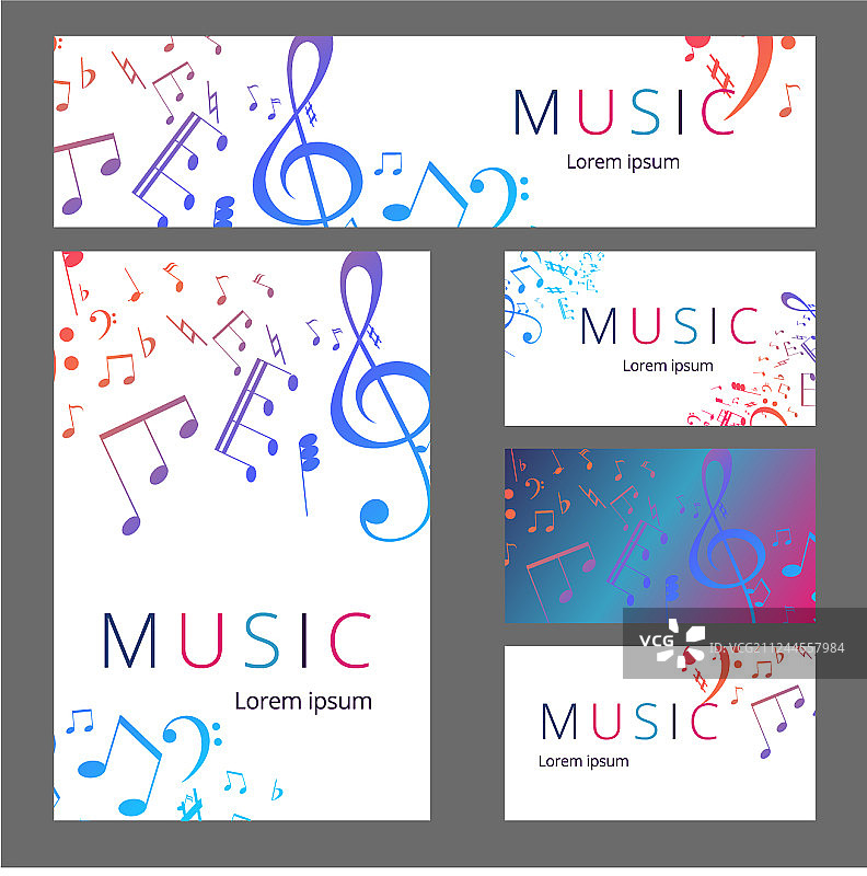 海报宣传册票据模板合集图片素材