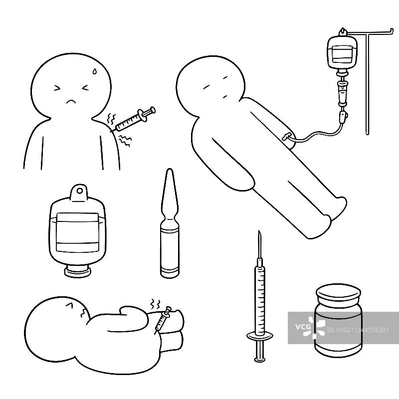 注射药物合集图片素材