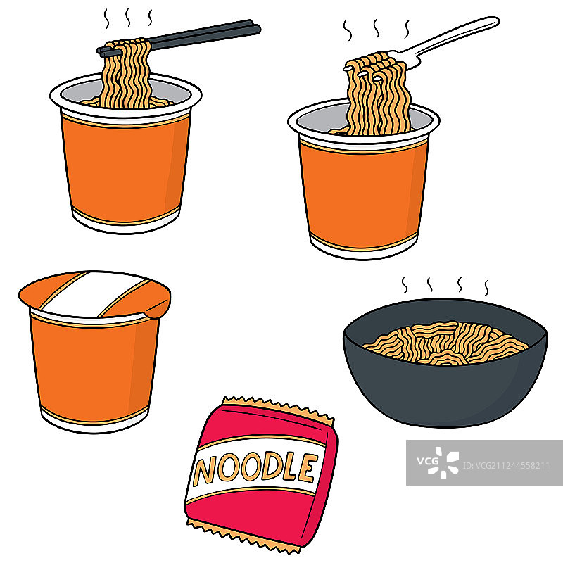 面条合集图片素材
