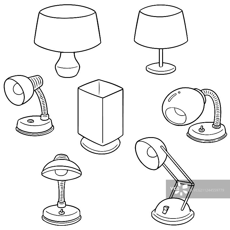灯具套装图片素材