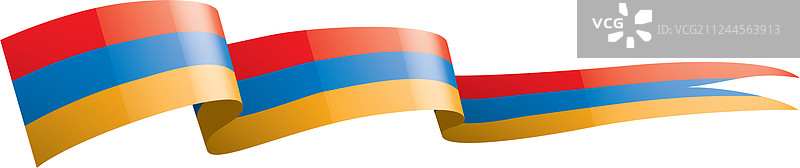 亚美尼亚国旗上有白色图片素材