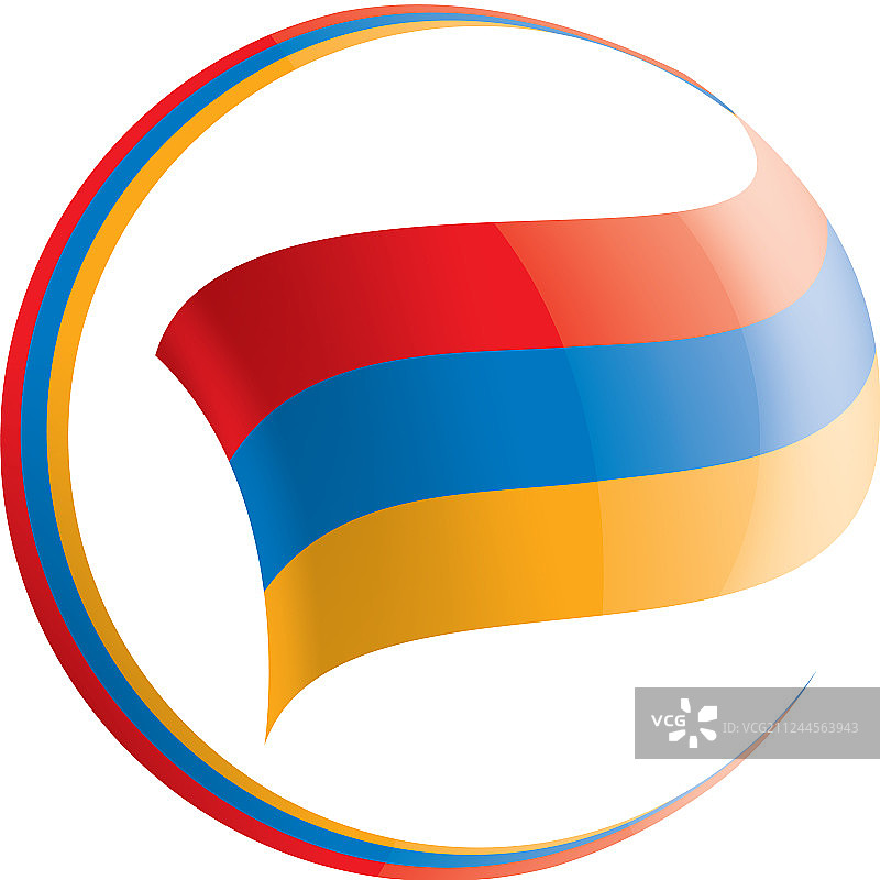 亚美尼亚国旗上有白色图片素材