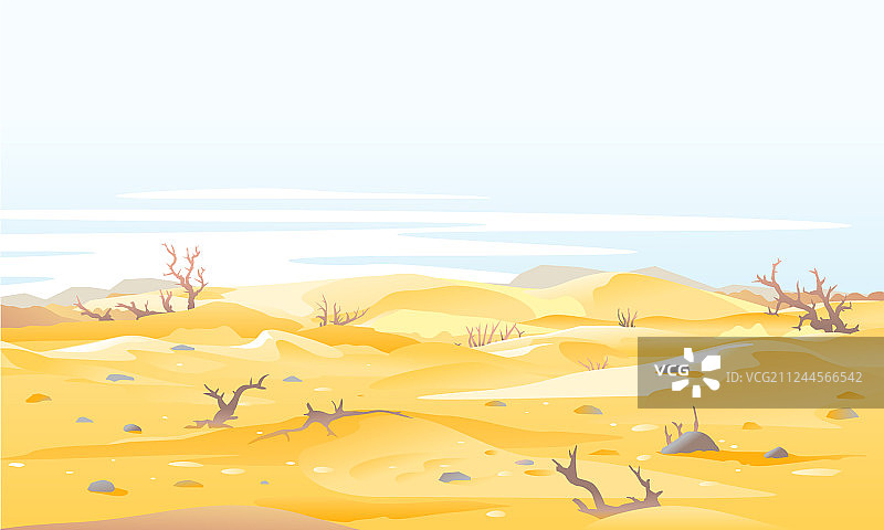 沙漠灌木丛干旱图片素材