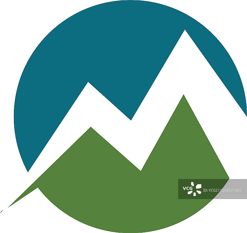 M字母标志模板图片素材