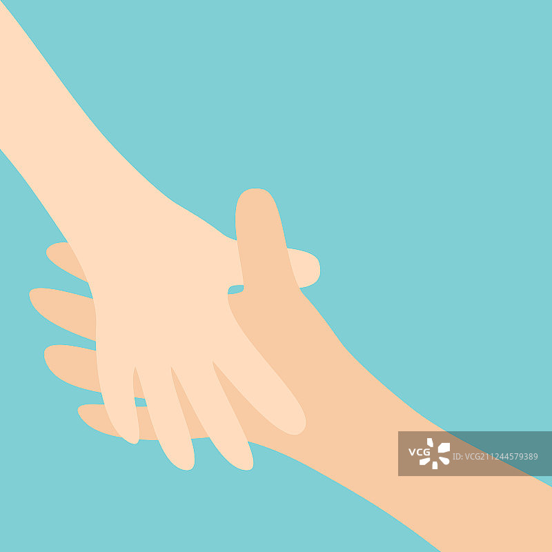 两手相握图片素材
