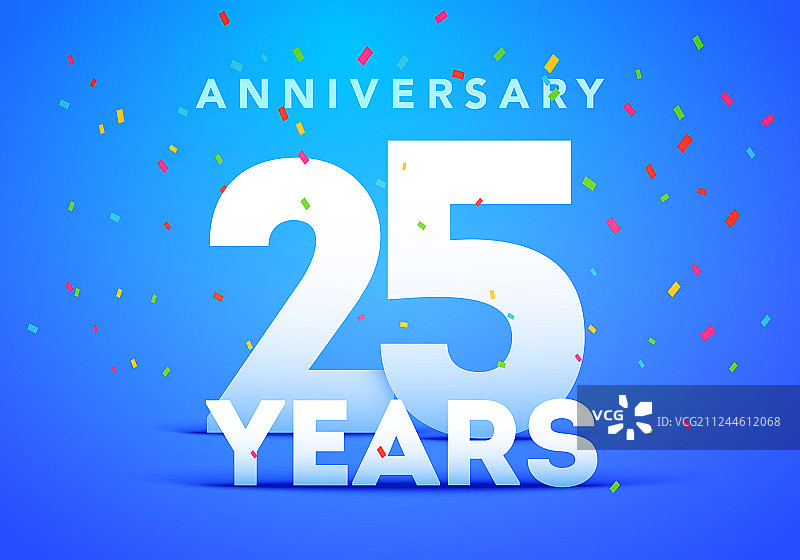 25周年纪念庆典标志图片素材