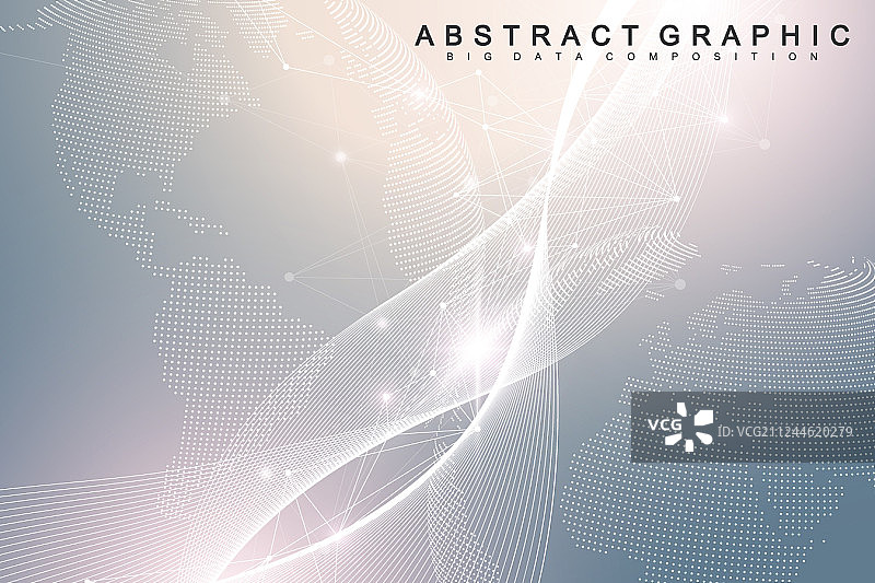 纳米技术抽象网络背景图片素材