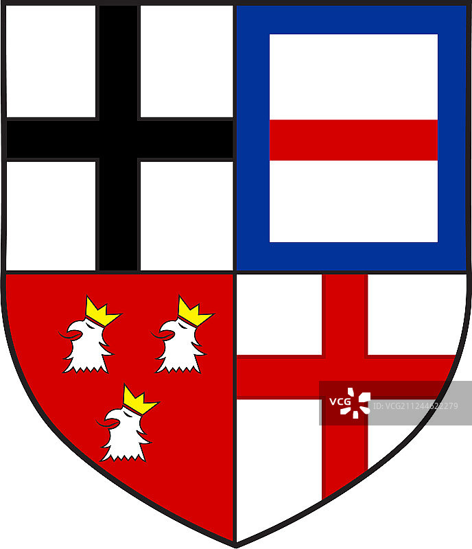 诺伊维德阿斯巴赫的徽章图片素材