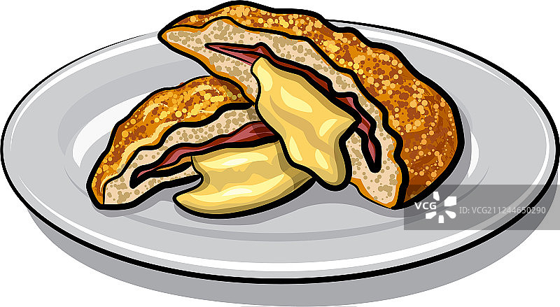 炸肉排图片素材