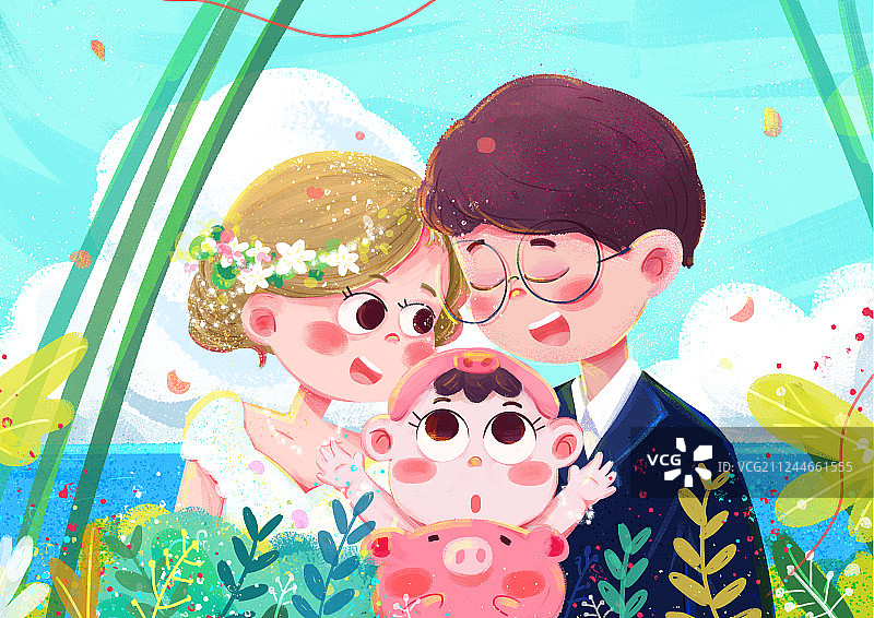 全家福图片素材