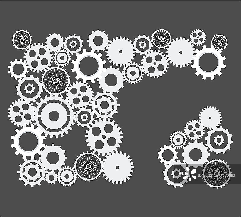 齿轮抽象背景图片素材