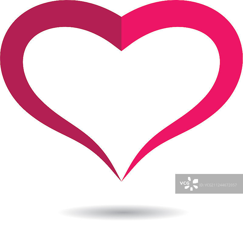 爱心符号设计图片素材