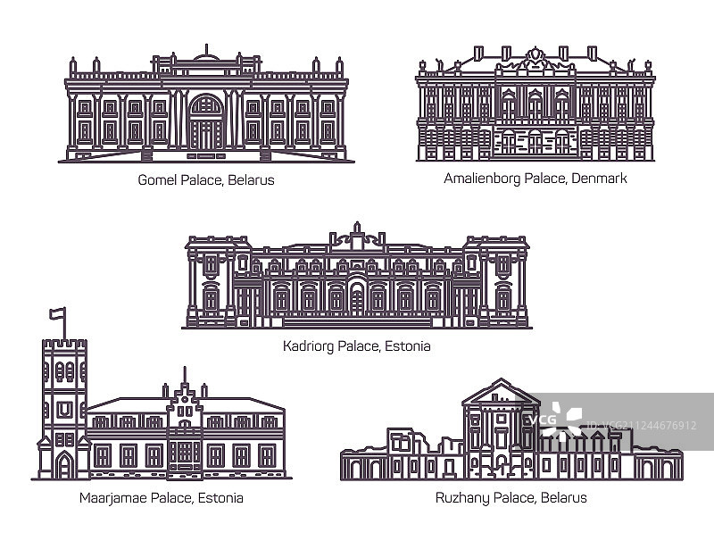 历史地标或宫殿图片素材