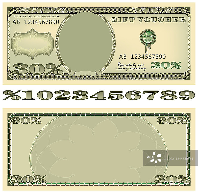 基于美元礼券的设计图片素材