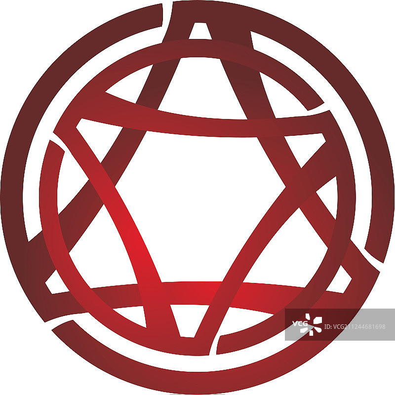 现代字母A图片素材