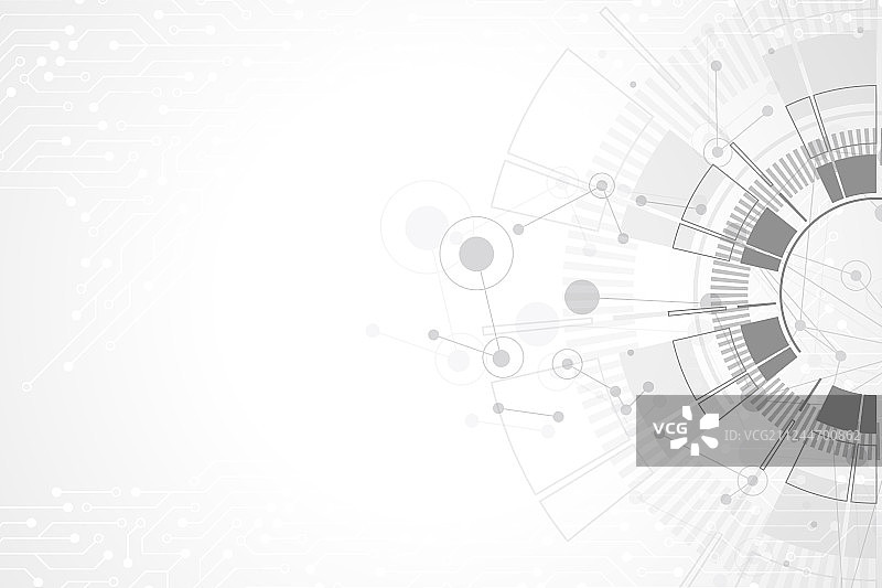 带有技术电路板的抽象背景图片素材