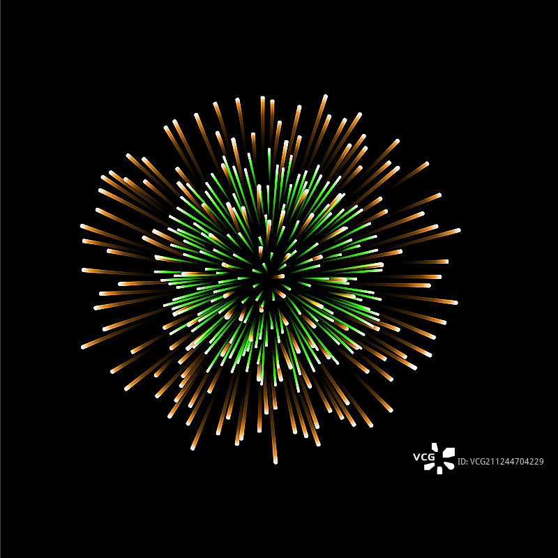 浪漫的烟花情侣图片素材