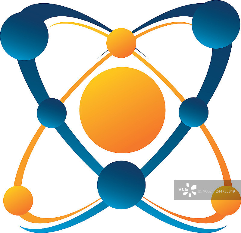 连接标志设计模板图片素材