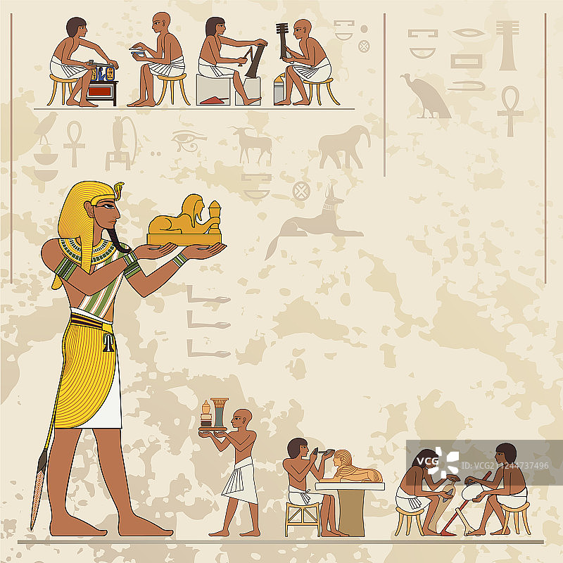 古埃及场景banner图片素材