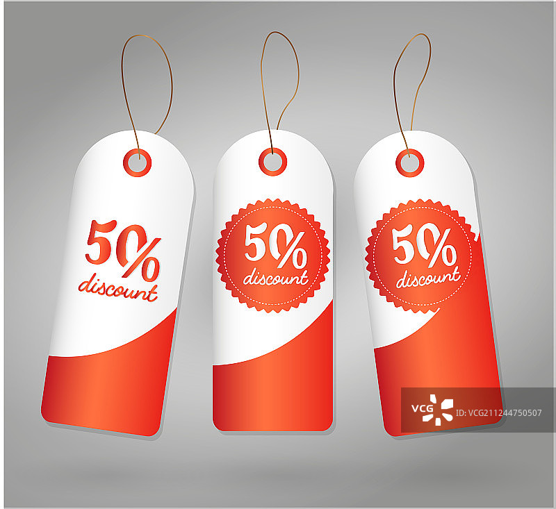 商店促销标签价格百分比折扣隔离图片素材