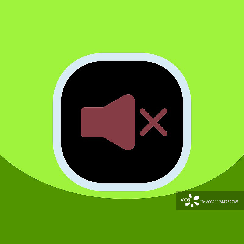 扁平风格设计音乐按钮图标合集图片素材